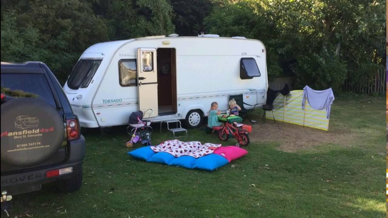 CARAVAN Elddis tornado 2001 4 berth fixed bed for sale