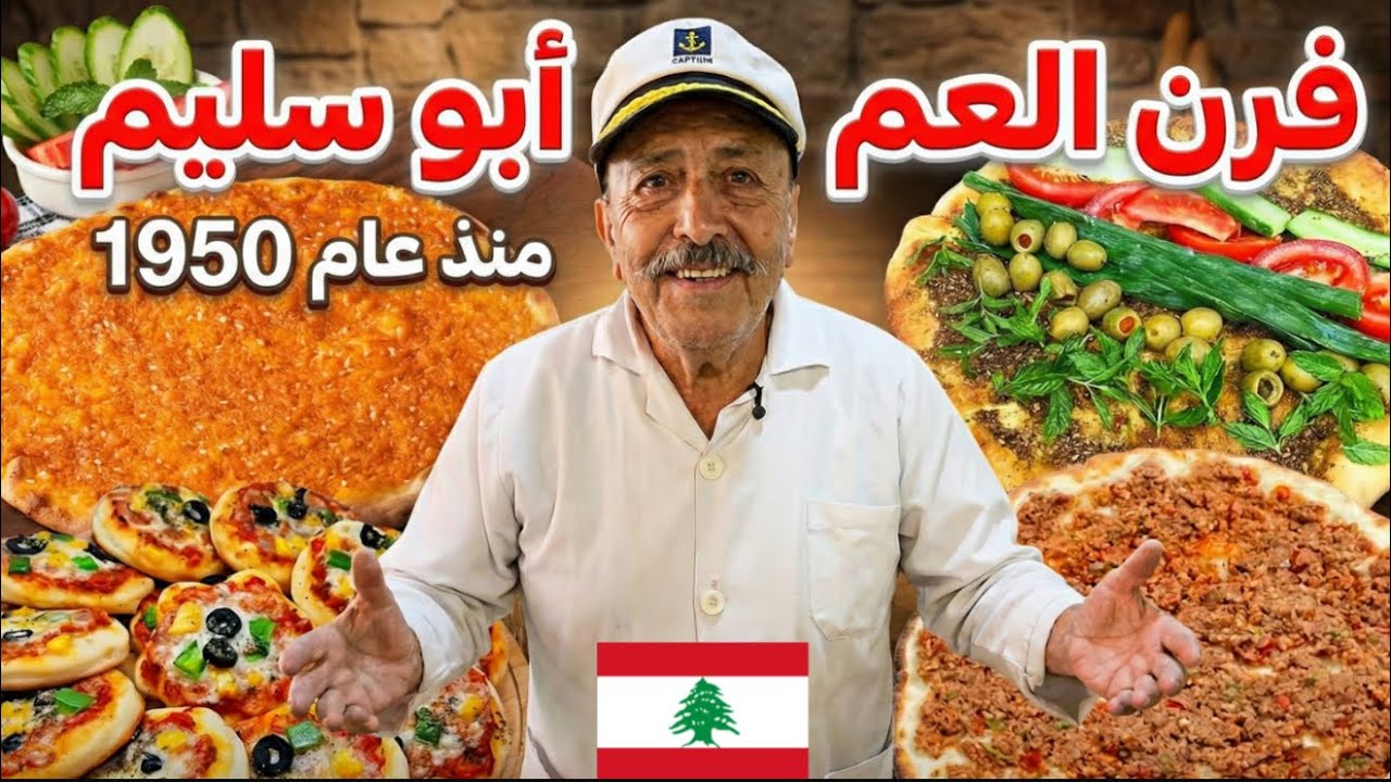 حكايات بيروتية من فرن العم أبو سليم منذ عام 1950 أطيب منقوشة 🇱🇧♥️