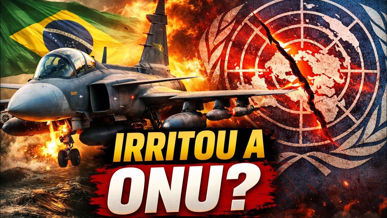 GRIPEN IRRITA A ONU? 🚨 BOMBA PROIBIDA E O BRASIL LANÇA SUA 1ª FRAGATA TAMANDARÉ!