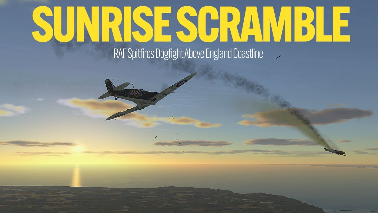 SUNRISE SCRAMBLE | WWII Cinematic | IL-2 | Not AI |