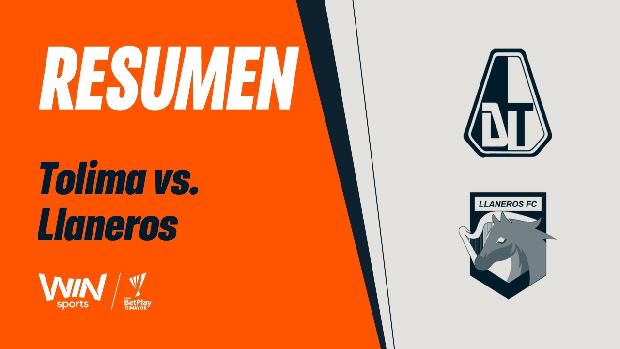 Tolima vs. Llaneros (resumen y goles) | Liga BetPlay Dimayor 2025-2 | Fecha 19