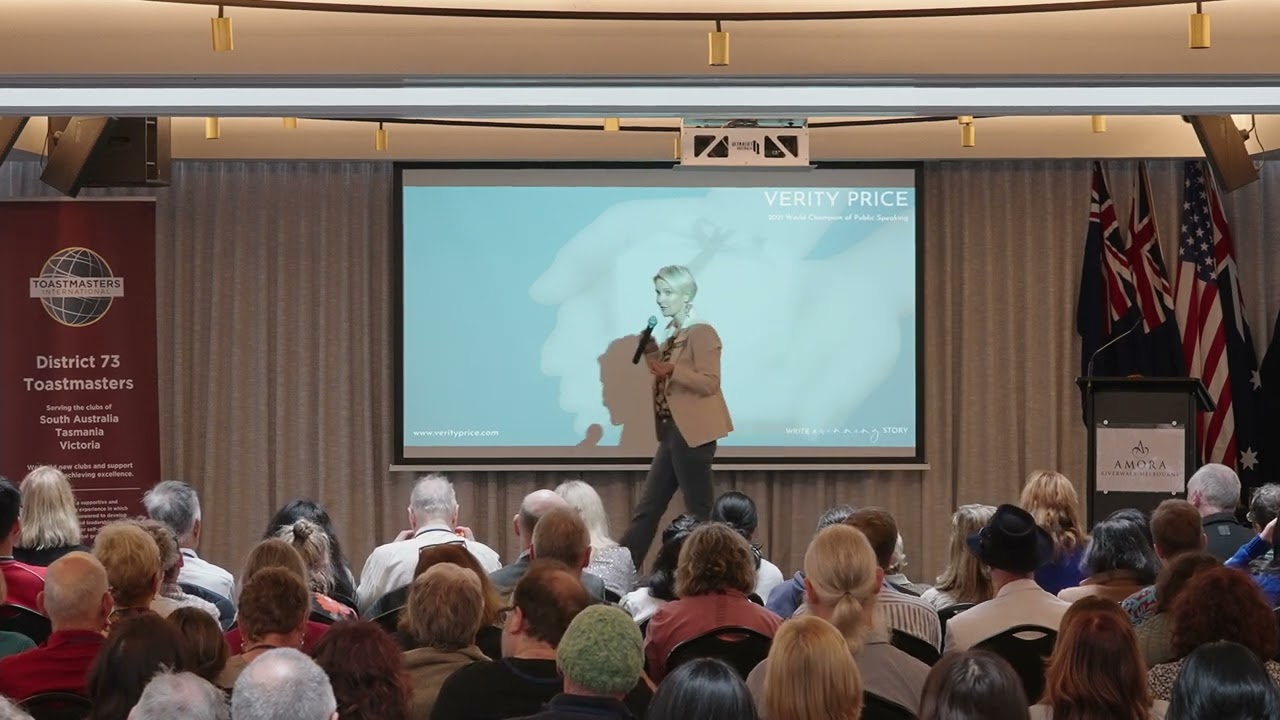 Verity Price - The 4 Steps to Writing a Winning Speech