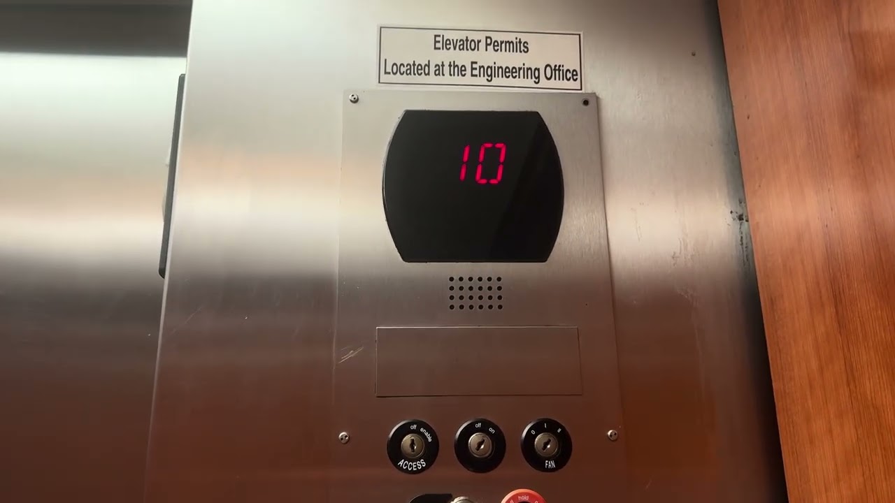Otis Series 5 Parking Garage Elevator at Marriott Maui Ocean Club, Kaanapali, HI