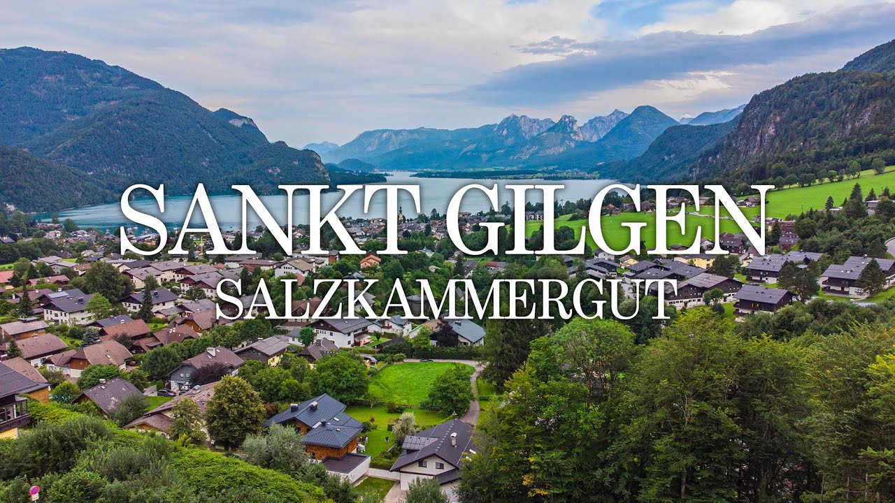 Sankt Gilgen - Salzkammergut - Austria - DJI Mini 2 Cinematic 4K Footage