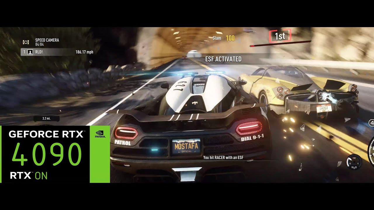 RTX 4090 [4K] ULTRA SETTINGS | AGGRESSIVE HOT PURSUIT Need for Speed Rivals