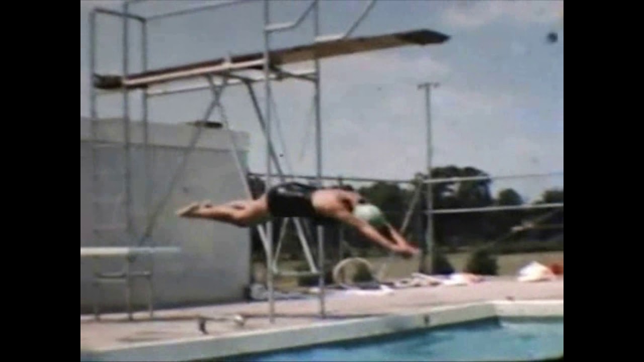 Nakamaru Video of Fairbury, Illinois Swimming Pool circa 1960