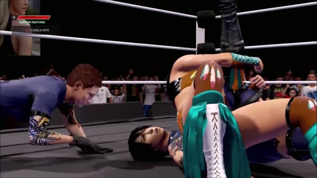 WWE 2K24 Ichijo Reiko vs Crazy Wolf