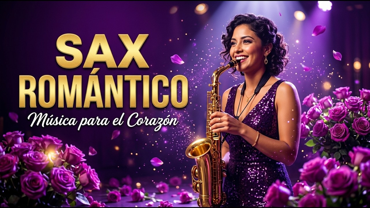 Boleros Románticos Saxofón – Música Suave para Noches Tranquilas y Dormir Mejor