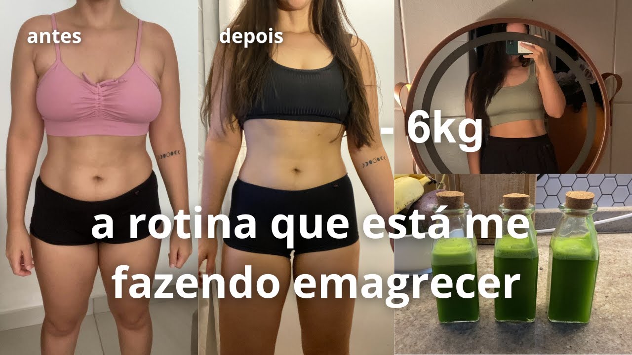 Perdi 6kg fazendo isso | A rotina que está me fazendo emagrecer