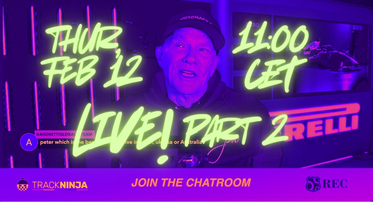 Live F1 chat 0212 back stage with Peter Windsor and Mark Slade