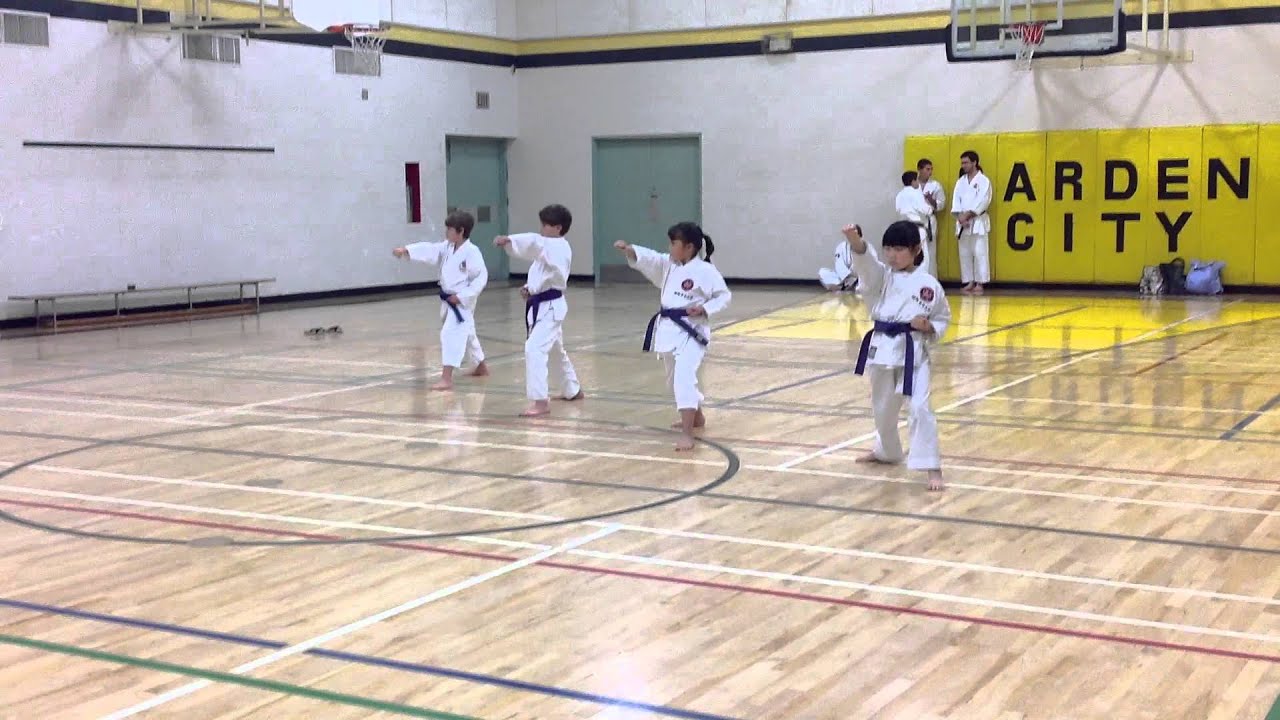 Purple/Brown Belt Testing Basics, IKD Shotokan Karate | Shihan Maureen Woon-a-tai Nov 2012