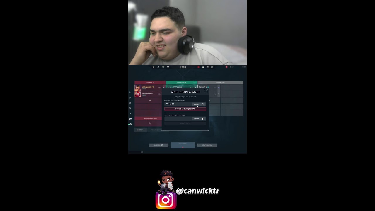 Valorant 1V1 ATIYORUZ Gelinnnn