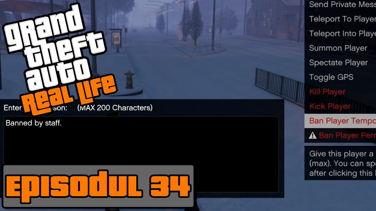 GTA Real Life: O zi din Viata unui Admin #34 | AM DAT BAN LA TOATA LUMEA !
