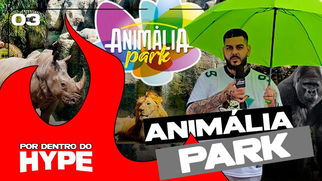 🦁🌧️ FOMOS NO ANIMÁLIA PARK DEBAIXO DE CHUVA… - POR DENTRO DO HYPE #3