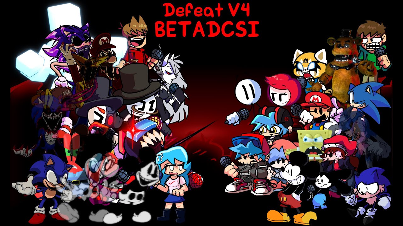 A Sussy Battle! Friday Night Funkin': Defeat But Every Turn A Different Character Sings It!
