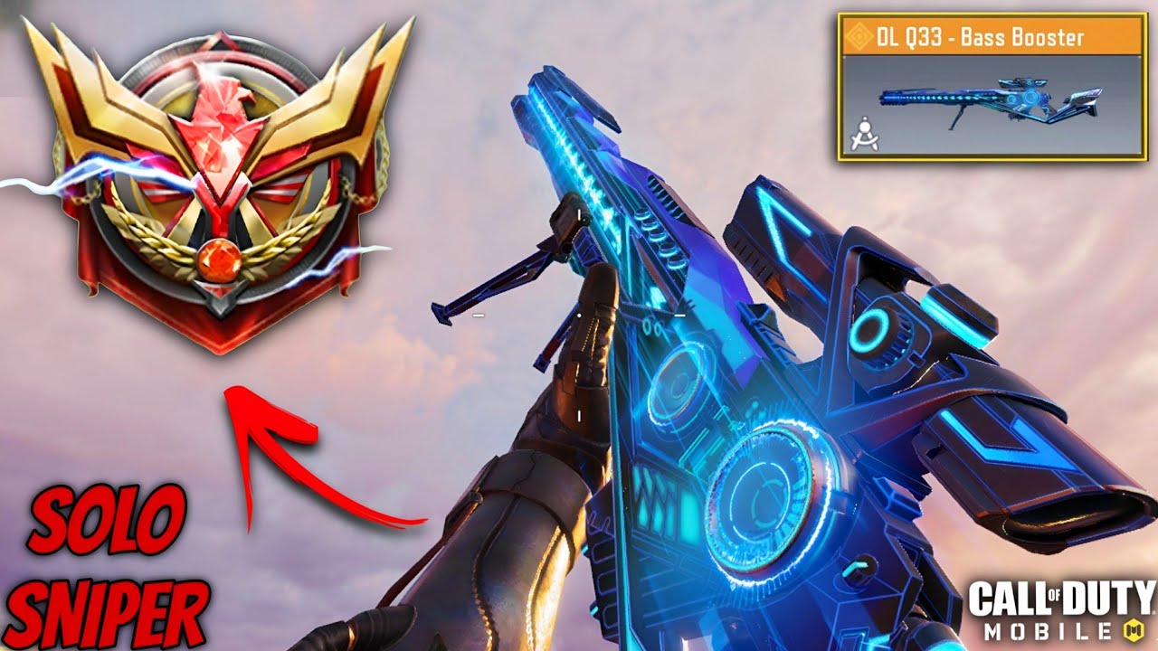LLEGUÉ a LEGENDARIO SOLO con SNIPER 😈 | CODM