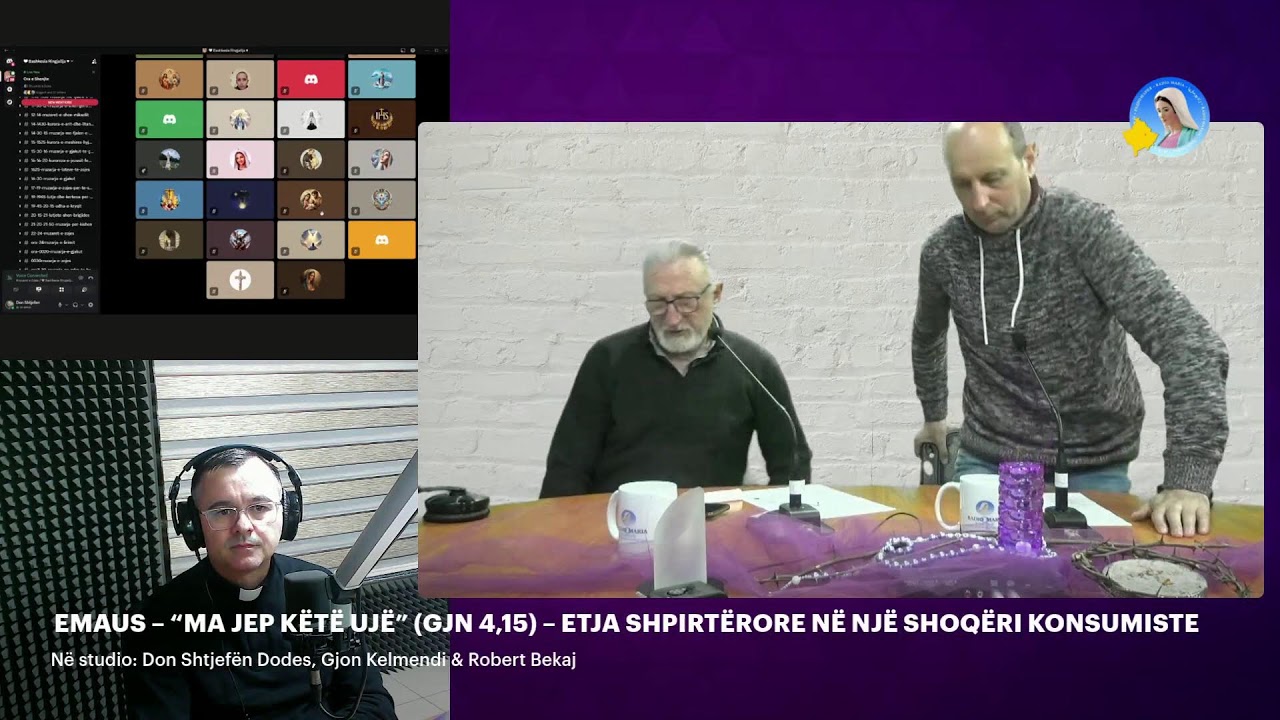 EMAUS – “MA JEP KËTË UJË” (GJN 4,15) – ETJA SHPIRTËRORE NË NJË SHOQËRI KONSUMISTE