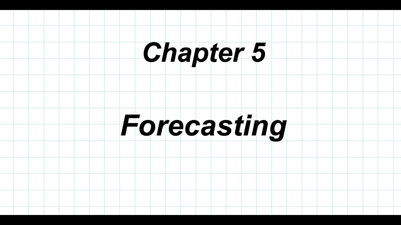 SBNM 5411 Forecasting