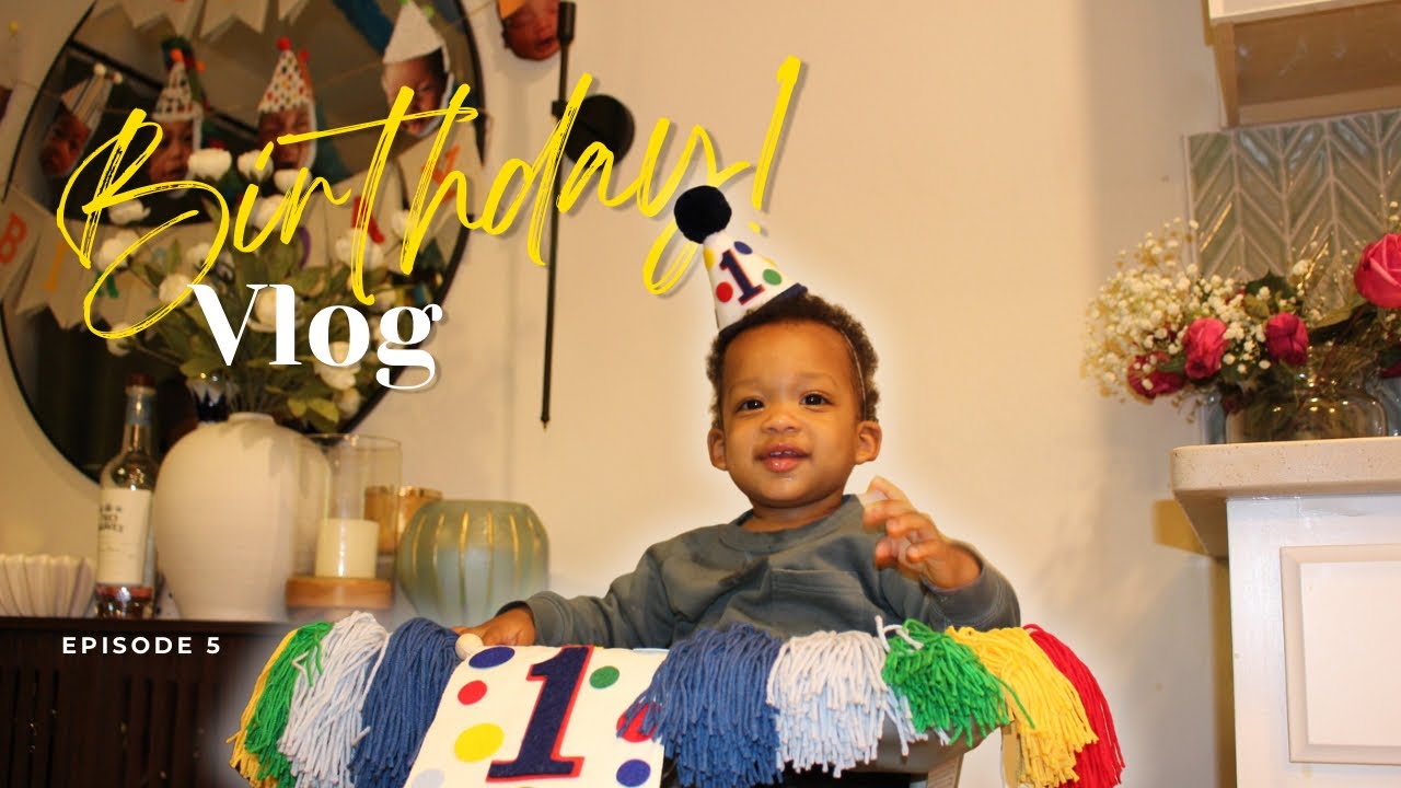 Baby K Turns ONE 🎂 | Cozy Family Vlog | Baking, Cooking & Birthday Prep