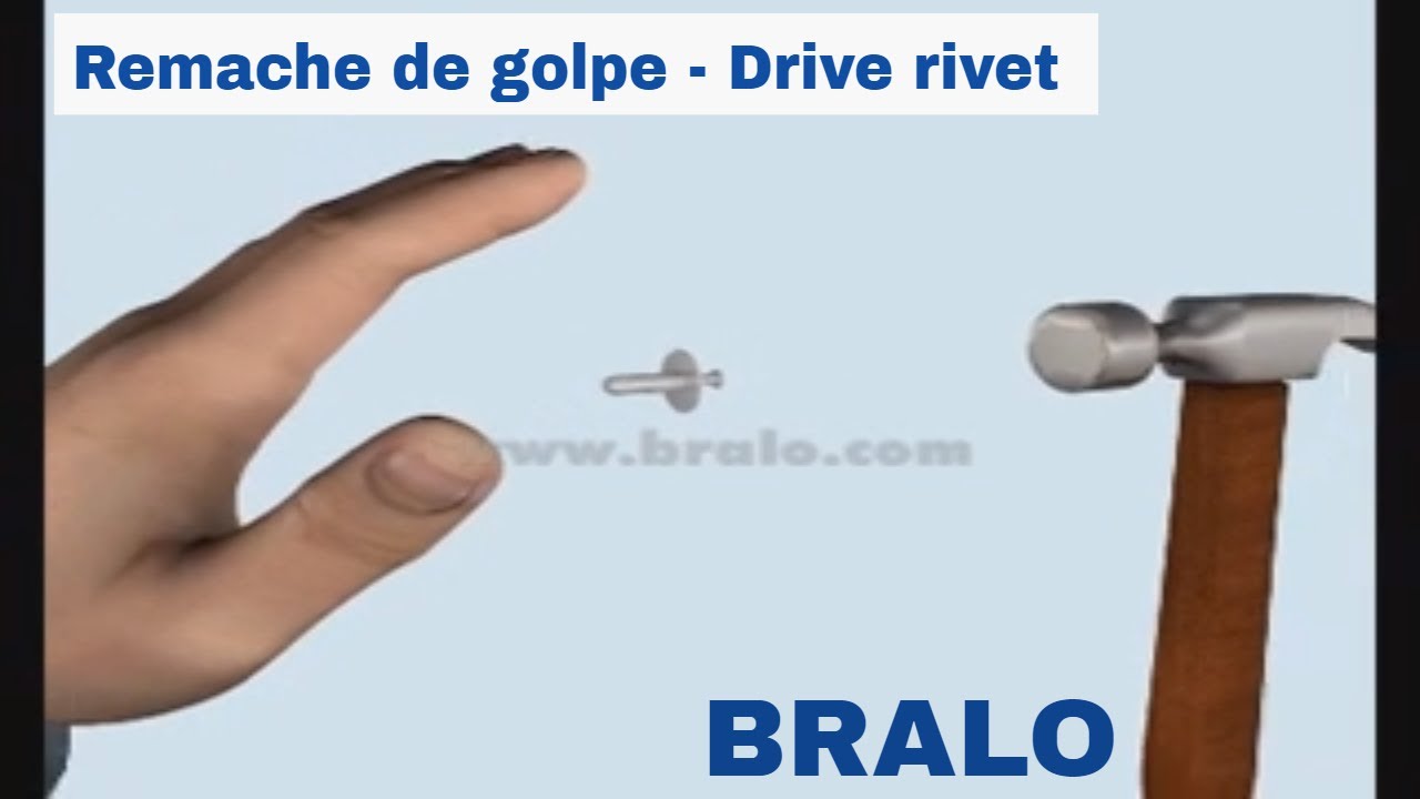 Remache de golpe - BRALO Drive rivet 2019