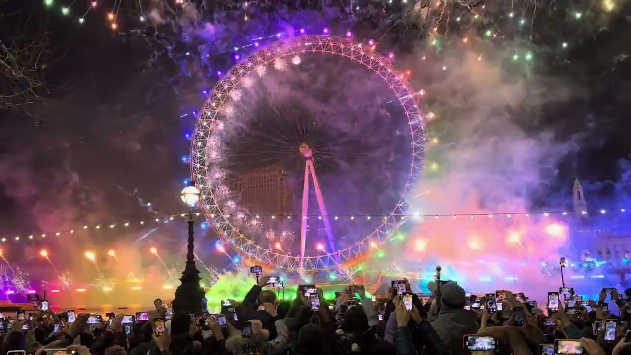 London New Year’s Eve 2024 Fireworks