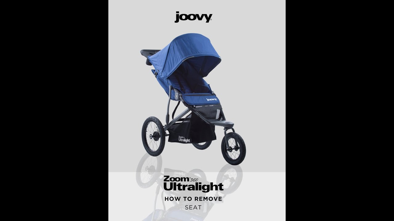 Joovy Zoom360 Ultralight How-To Remove the Seat😊🙌