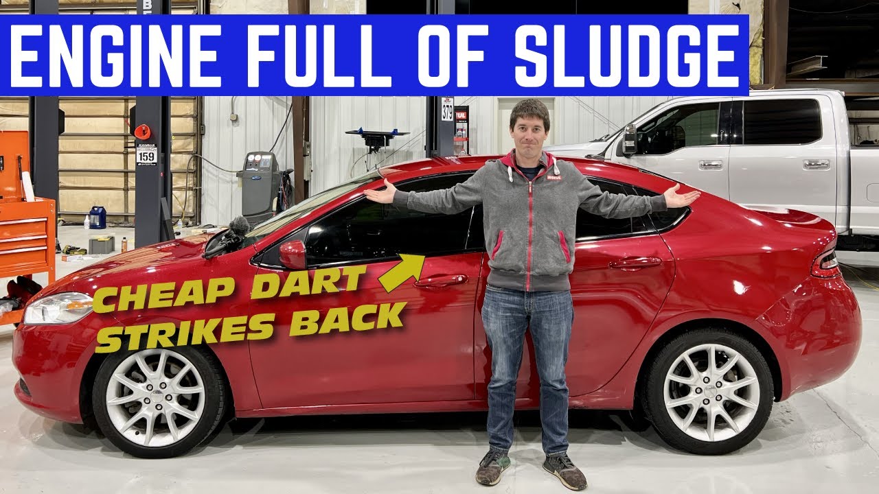 SLUDGE CITY: My CHEAP Dodge Dart Engine Is COMPLETELY Trashed