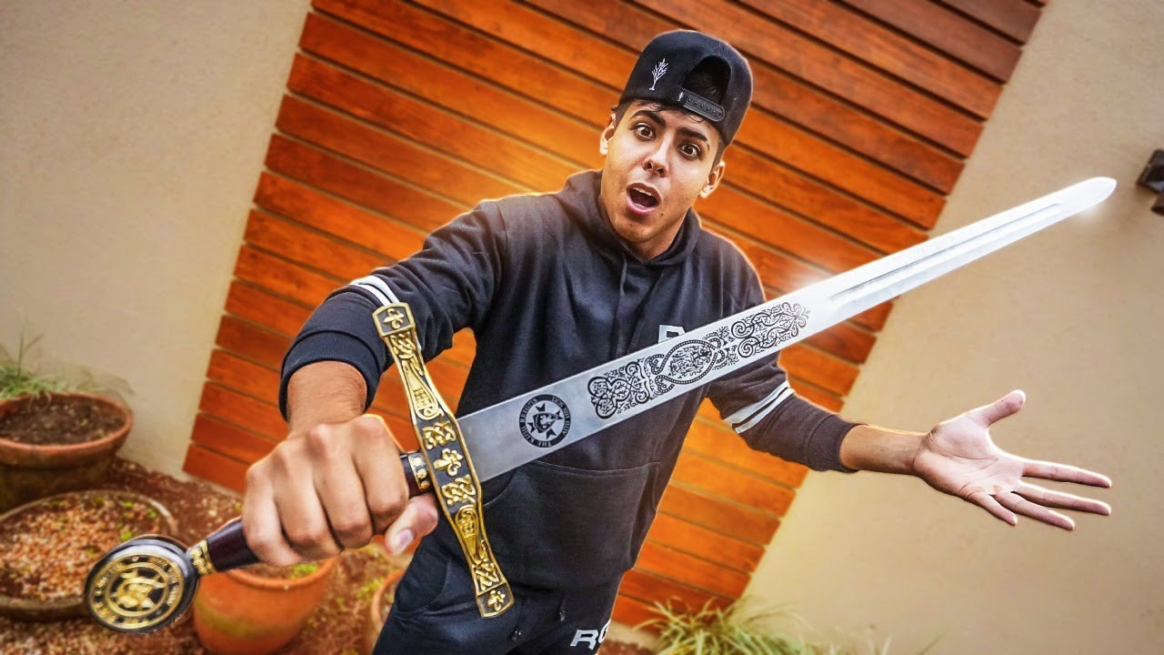 MINHA NOVA ESPADA EXCALIBUR