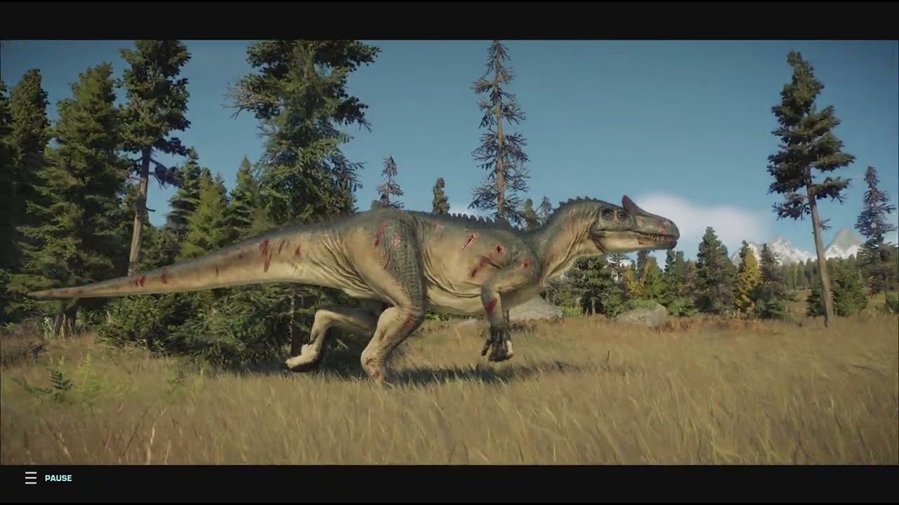 Yeni bölge,Allosaurus ve carnatosauru Jurassic World Evolution 2,2. Bölüm