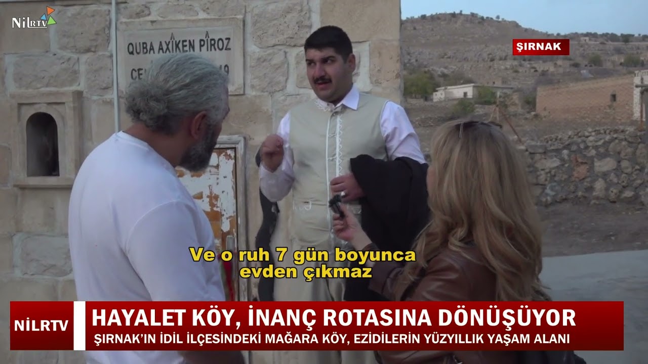 Bir Dönem Hayalet Köye Dönen Ezidi Yerleşimi Mağara Köy Şimdi Turizme Açılıyor @Nil RTV