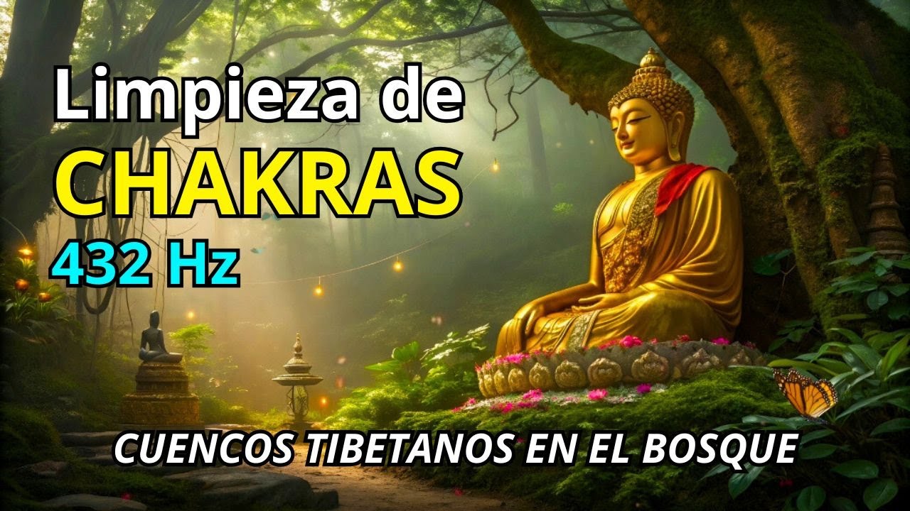 432 Hz: Limpieza de Chakras, Cuencos Tibetanos y Sonidos Naturales para una Sanación Completa
