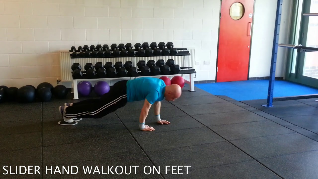 Slider Hand Walkout On Feet