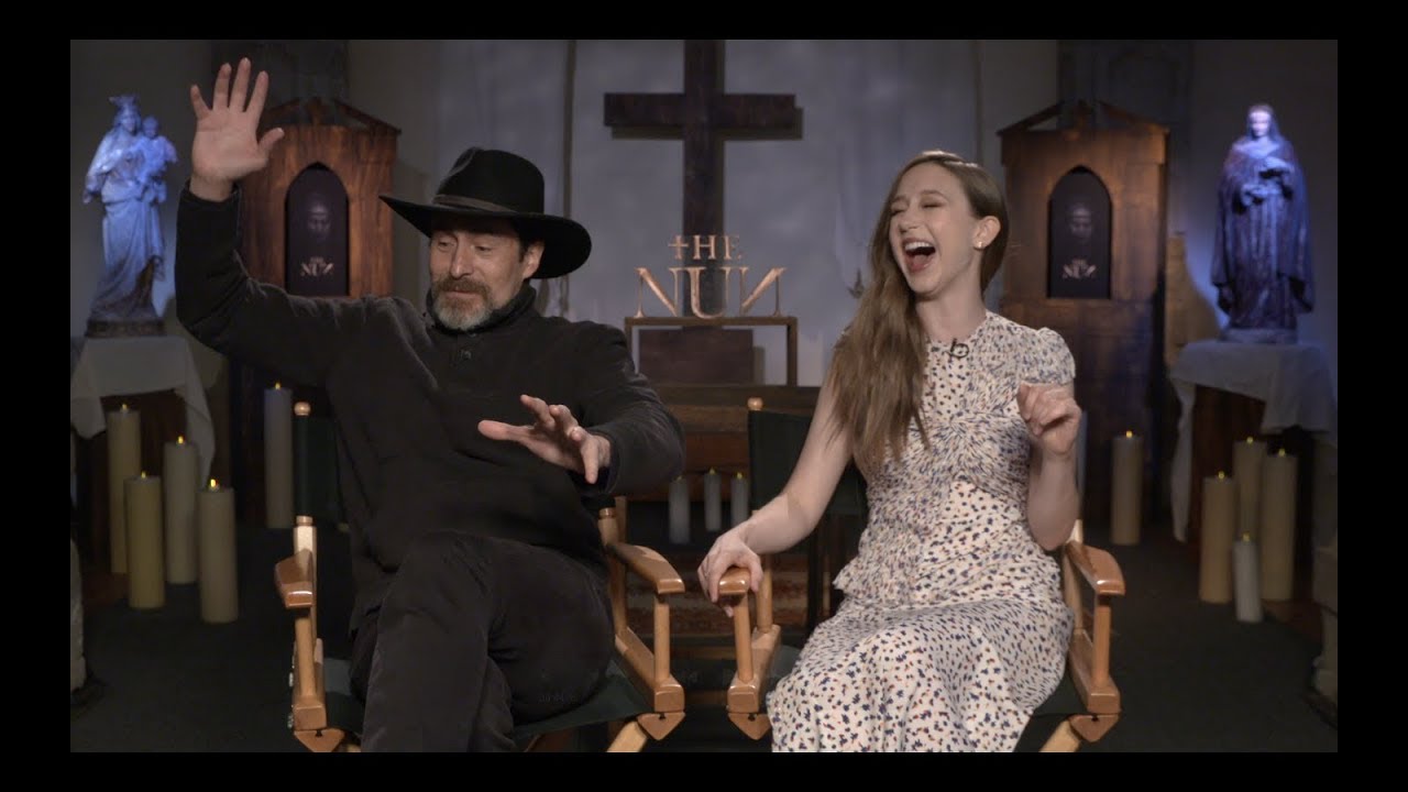 THE NUN Interviews: Demian Bichir, Taissa Farmiga and Corin Hardy (Director)