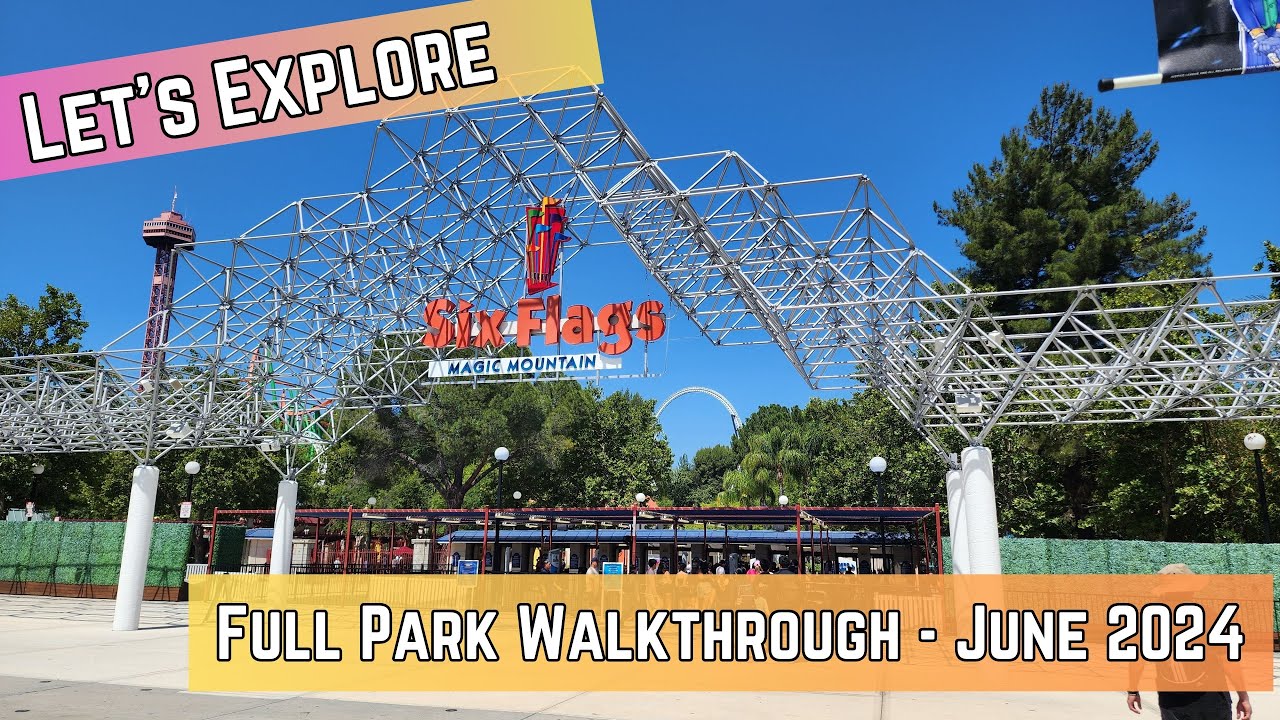 Simply Magical: Our Full Tour of Six Flags Magic Mountain