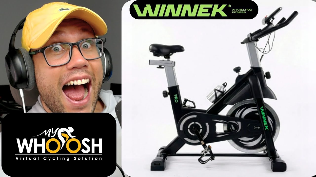 A melhor bike de spinning para o MyWhoosh Winnek Enduro 20kg