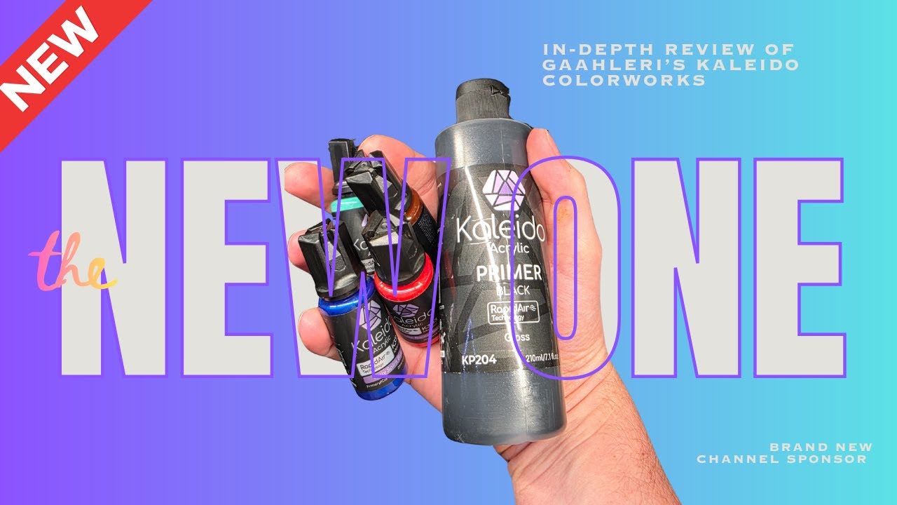 ЛУЧШАЯ краска для аэрографии на рынке | Подробный обзор от Kaledio Colorworks - Gaahleri