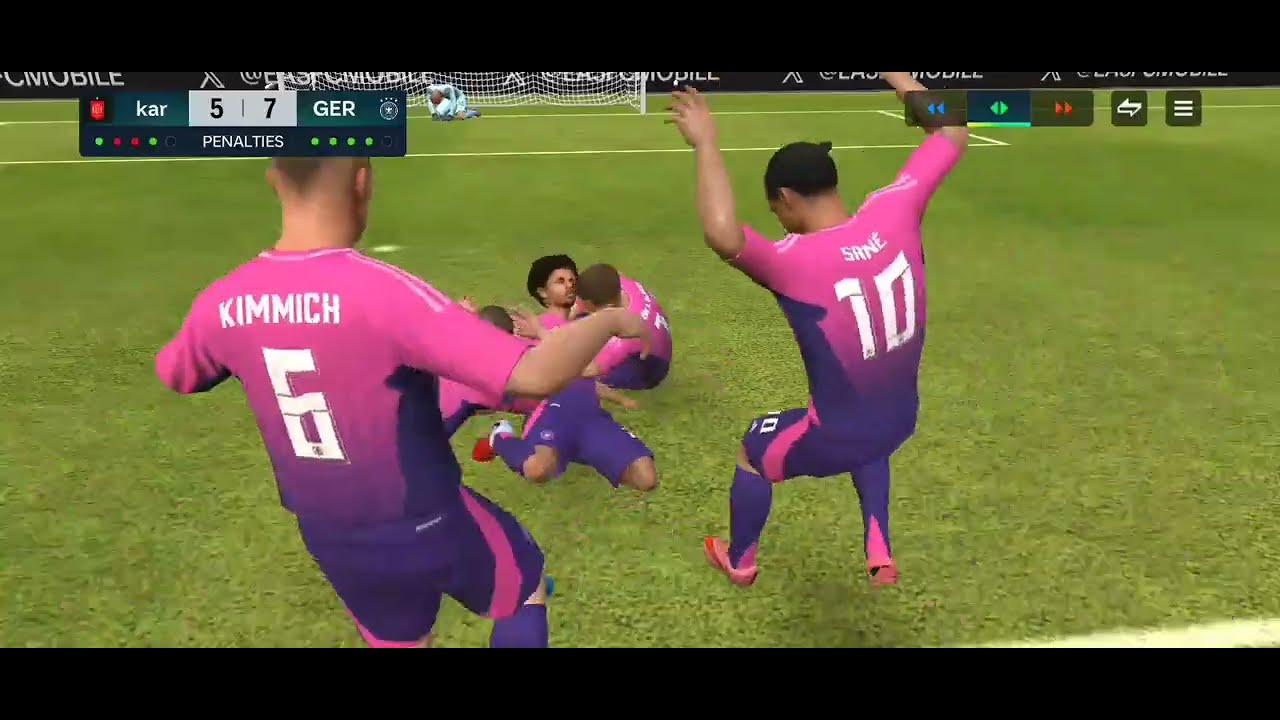 Fc mobile Penalty shootout #4 Spain vs germany #fcmobile26 
