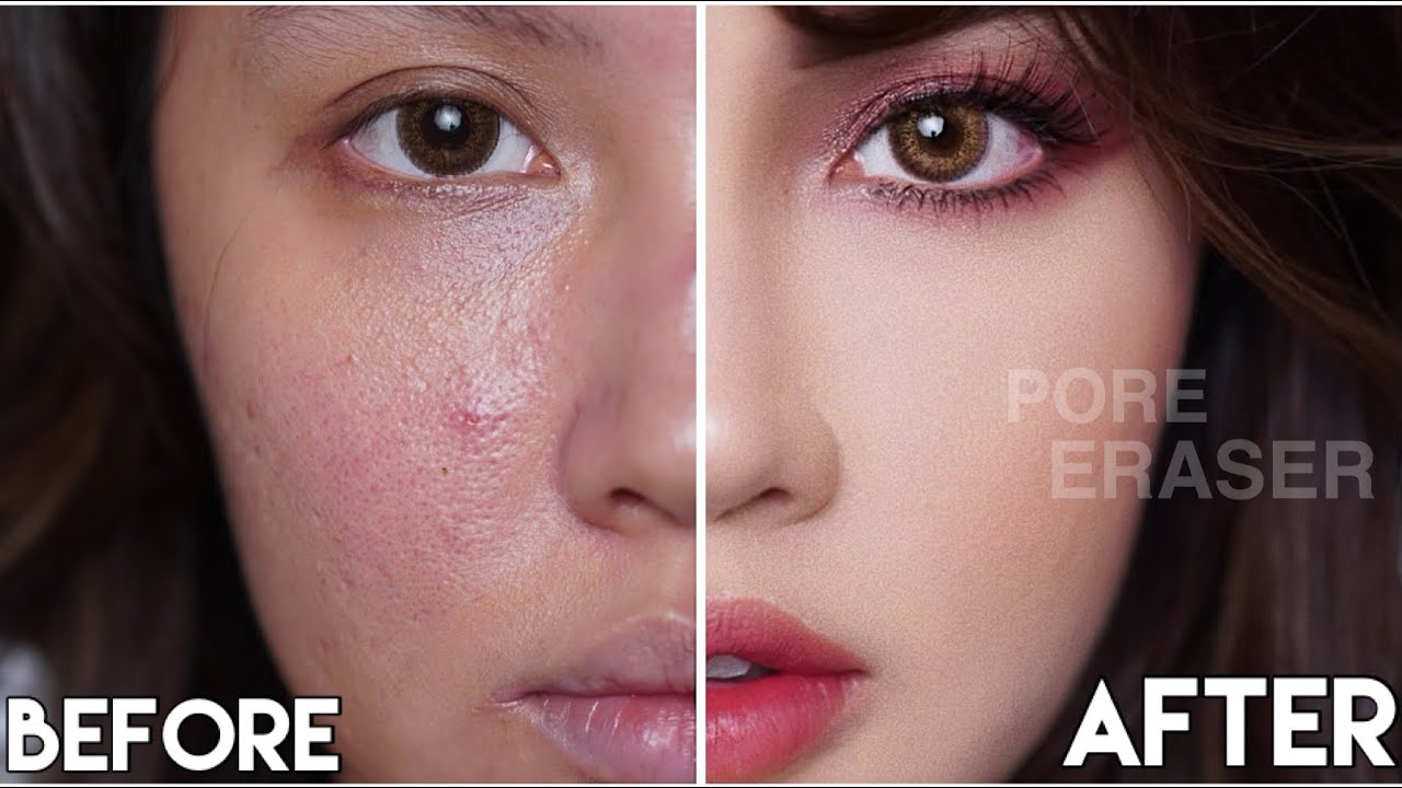 CARA MENUTUP PORI-PORI WAJAH SECARA INSTANT DENGAN MAKEUP | HOW TO HIDE ENLARGED PORES
