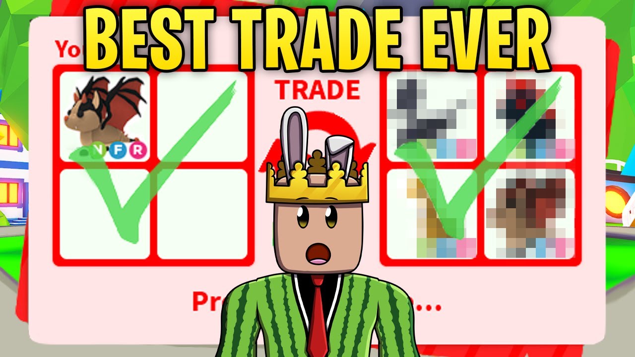 I traded my NEON BAT DRAGON for these.....(adopt me rich flex trades)