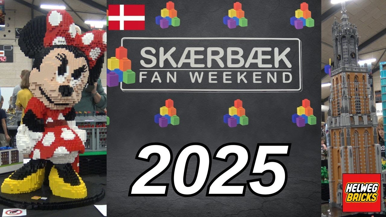 LEGO: Skærbæk 2025 – Fan Weekend | Amazing LEGO Dioramas – Part 2