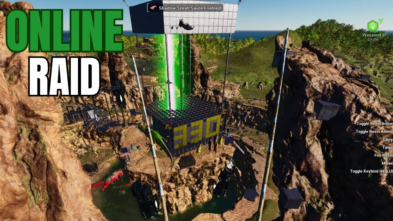 💥Online Raiding a Green Obelisk  |  Ark Ascended Official PvP Small Tribes