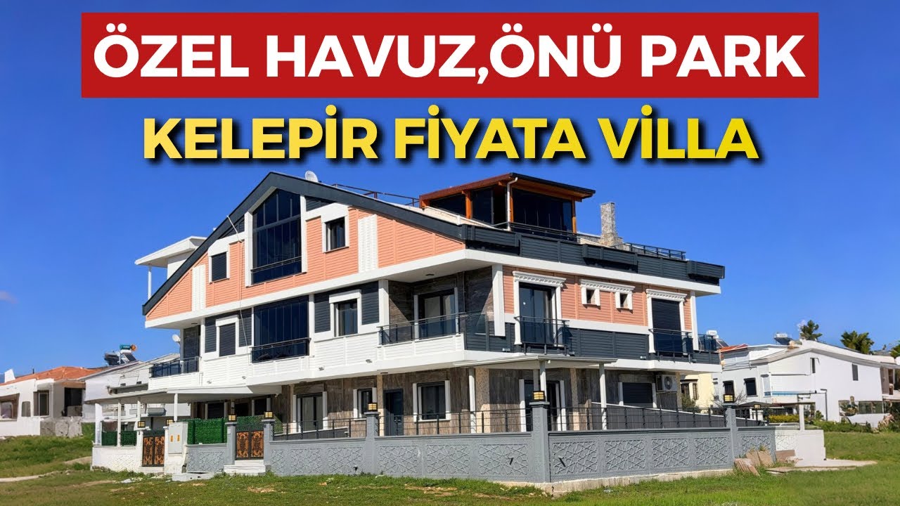 EFELER’de EMSALSİZ FİYATA KÖŞE BAŞI HARİKA VİLLA/V159 