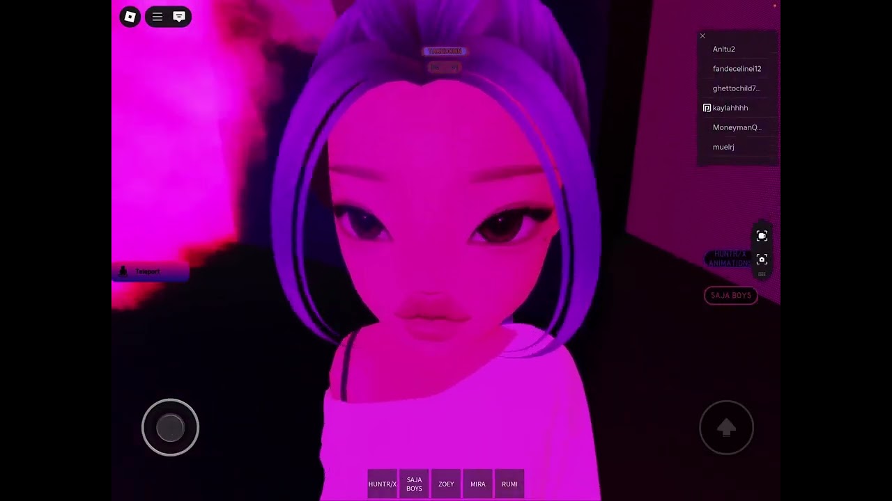 Playing K-pop demon hunter rp!