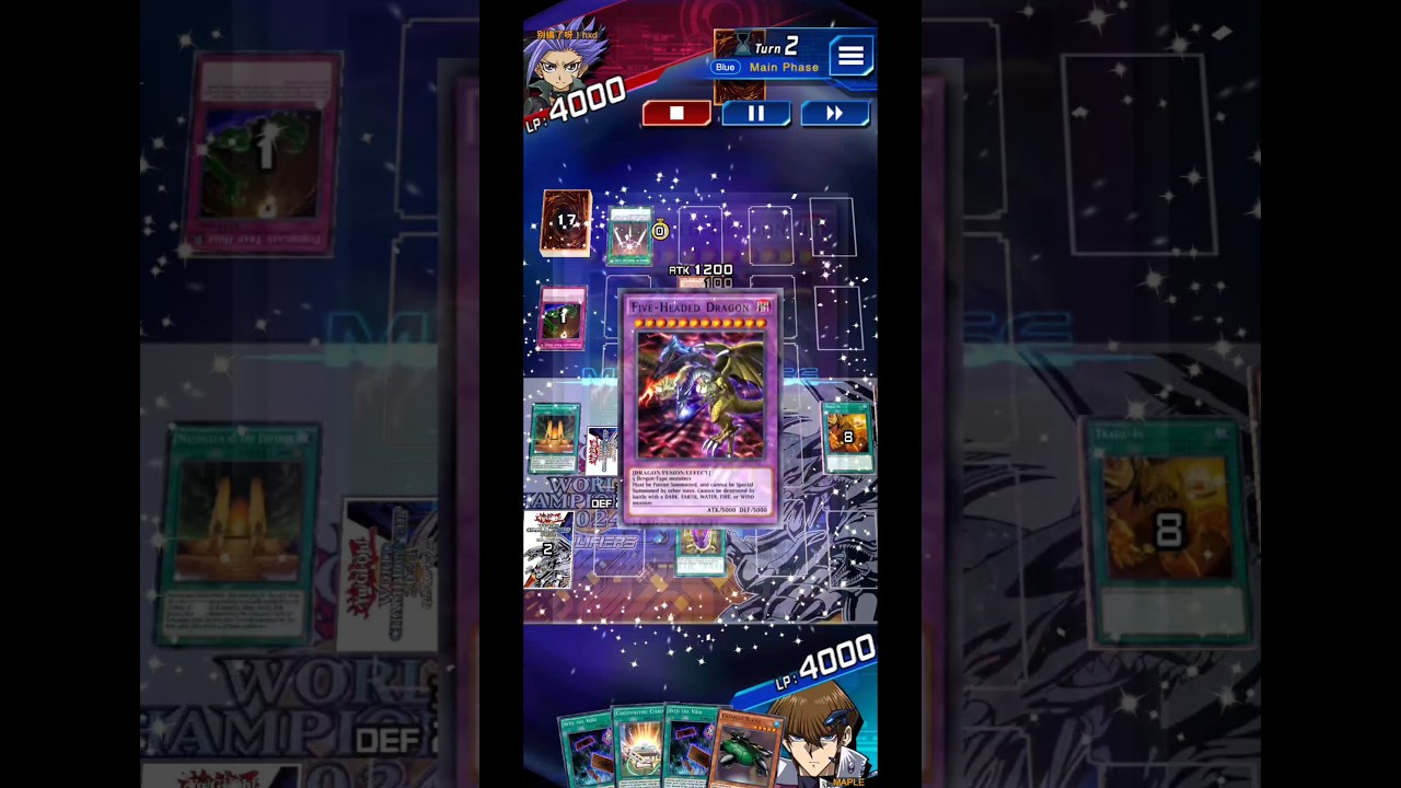 FIVE-HEADED DRAGON FTK By HNF(Yu-Gi-Oh Duel links)