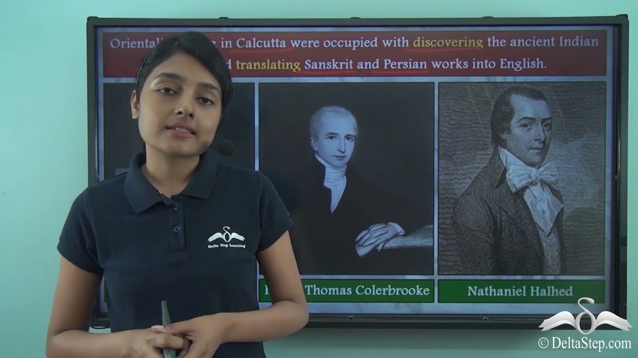 Growth of the Orientalist Thought in India