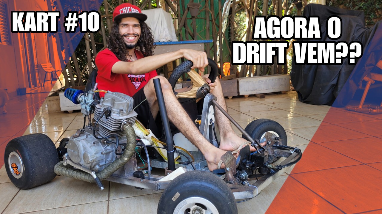 FIZ O FREIO DO KART DE DRIFT!