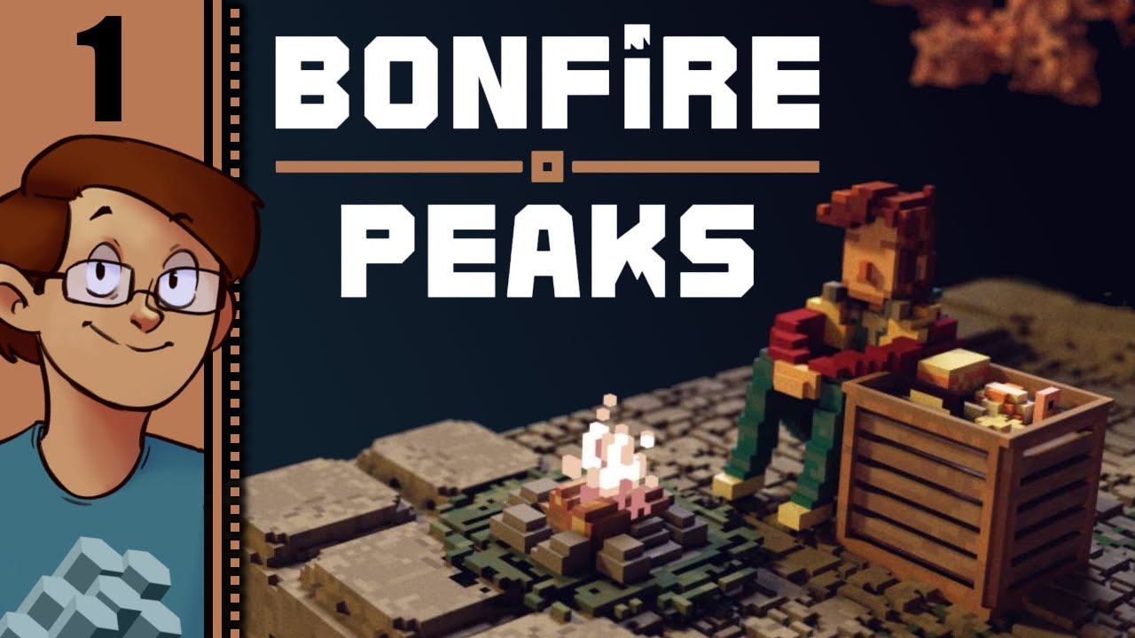 Let's Play Bonfire Peaks Part 1 - Burn Your Belongings (From the Developer of Pipe Push Paradise)