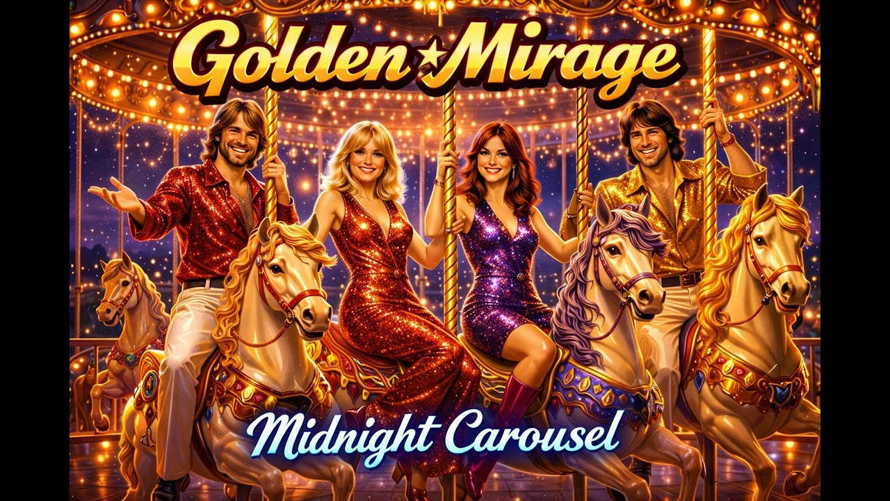 Golden Mirage – Midnight Carousel | 70s Disco Pop Hit