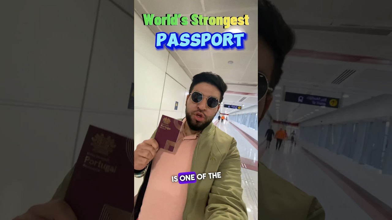 Worlds most powerful passport #portugal #passport #shorts