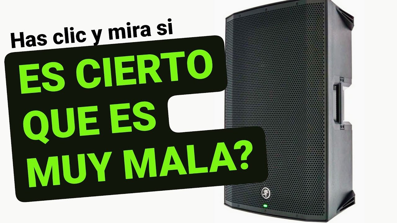 💥😲No vas a creer lo que tiene el ALTAVOZ de 15 Pulgadas  MACKIE THUMP 15A 🎧(Review en Español)